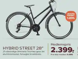 SuperBrugsen Hybrid street 28" tilbud