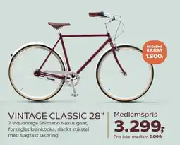 SuperBrugsen Vintage classic 28” tilbud