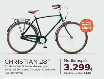 SuperBrugsen Christian 28" tilbud