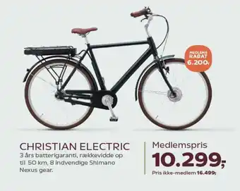 SuperBrugsen Christian electric tilbud