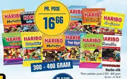 Otto Duborg Haribo slik 300-400 g tilbud