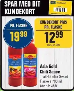 Otto Duborg Asia Gold Chili Sauce 700 ml tilbud