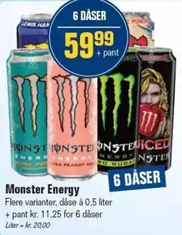 Otto Duborg Monster Energy tilbud