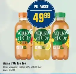 Otto Duborg Aqua d'Or Ice Tea tilbud