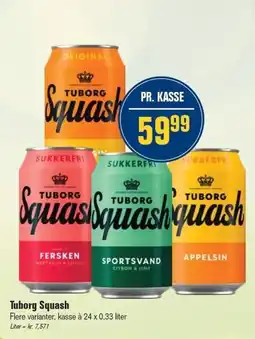 Otto Duborg Tuborg Squash tilbud