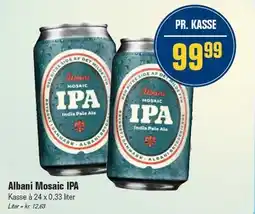 Otto Duborg Albani Mosaic IPA 24 x 33 cl tilbud