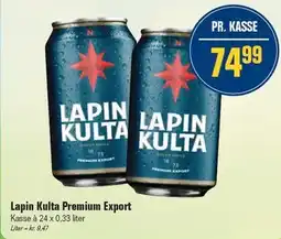 Otto Duborg Lapin Kulta 24 x 33 cl tilbud