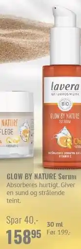 Helsam Glow By Nature Serum tilbud