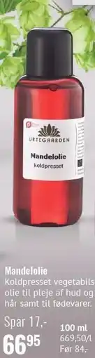 Helsam Mandelolie tilbud