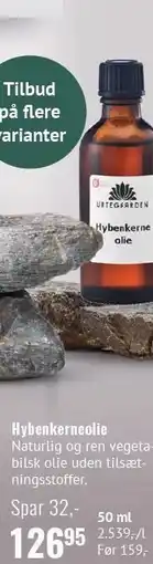 Helsam Hybenkerneolie tilbud