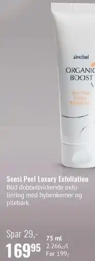 Helsam Sensi Peel Luxury Exfoliation tilbud