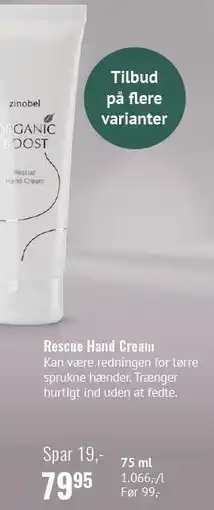 Helsam Rescue Hand Cream tilbud