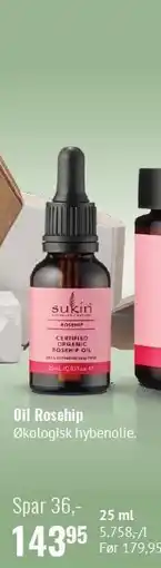 Helsam Oil Rosehip tilbud