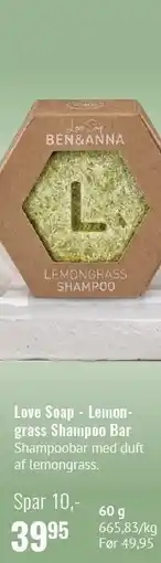 Helsam Love Soap tilbud