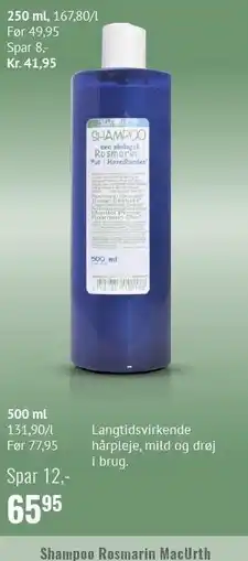 Helsam Shampoo tilbud