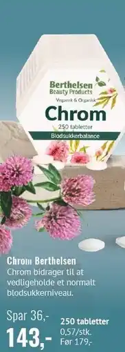 Helsam Chrom Berthelsen tilbud