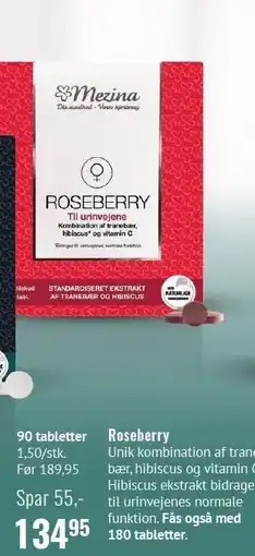 Helsam Roseberry tilbud