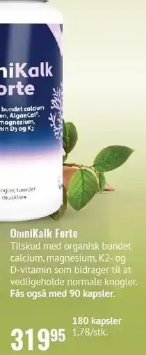 Helsam Omnikalk forte tilbud