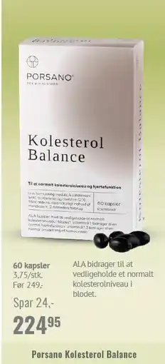 Helsam Kolesterol Balance tilbud