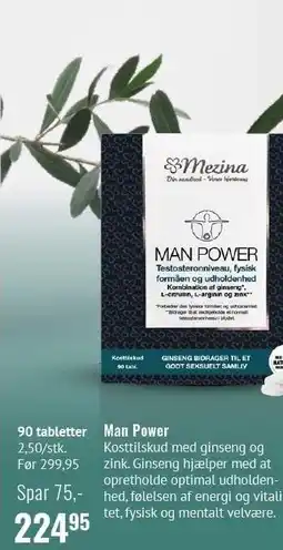 Helsam Man Power tilbud