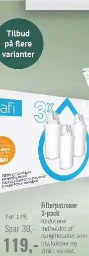 Helsam Filterpatroner 3-pack tilbud