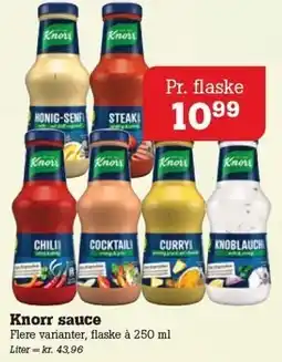 Poetzsch Padborg Knorr sauce tilbud