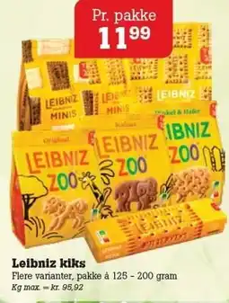 Poetzsch Padborg Leibniz kiks tilbud