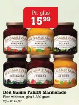 Poetzsch Padborg Den Gamle Fabrik Marmelade tilbud