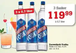 Poetzsch Padborg Zarewitsch Vodka tilbud