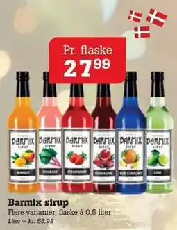 Poetzsch Padborg Barmix sirup tilbud