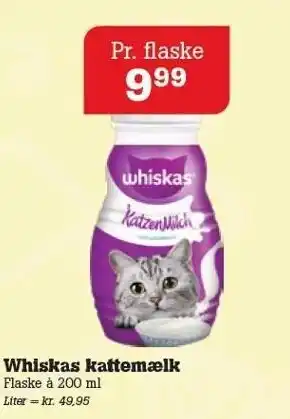 Poetzsch Padborg Whiskas kattemælk tilbud