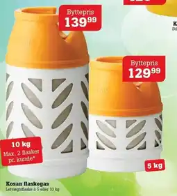 Poetzsch Padborg Kosan flaskegas tilbud