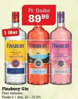 Poetzsch Padborg Finsbury Gin tilbud