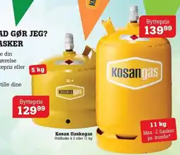Poetzsch Padborg Kosan flaskegas tilbud