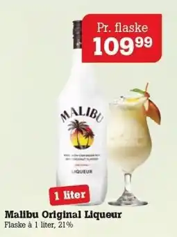 Poetzsch Padborg Malibu Original Liqueur tilbud