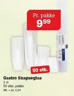 Poetzsch Padborg Gastro Snapseglas tilbud