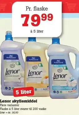 Poetzsch Padborg Lenor skyllemiddel tilbud