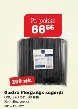 Poetzsch Padborg Gastro Flergangs sugerør tilbud