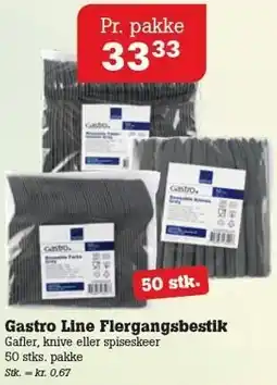 Poetzsch Padborg Gastro Line Flergangsbestik tilbud