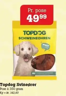 Poetzsch Padborg Topdog Svineører tilbud