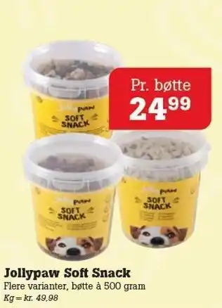 Poetzsch Padborg Jollypaw Soft Snack tilbud