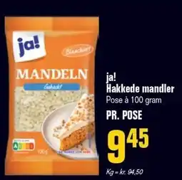Poetzsch Padborg ja! Hakkede mandler tilbud