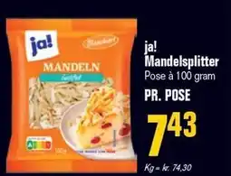 Poetzsch Padborg ja! Mandelsplitter tilbud