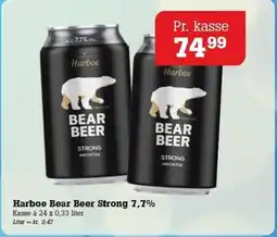 Poetzsch Padborg Harboe Bear Beer Strong 7,7% tilbud