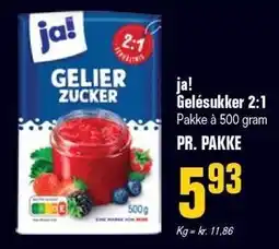 Poetzsch Padborg ja! Gelésukker 2:1 tilbud