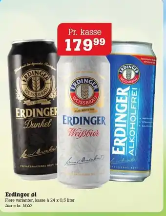 Poetzsch Padborg Erdinger øl tilbud