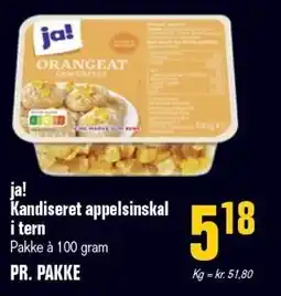 Poetzsch Padborg ja! Kandiseret appelsinskal i tern tilbud