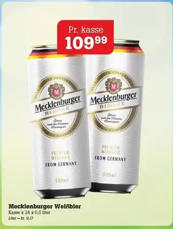 Poetzsch Padborg Mecklenburger Weissbier tilbud