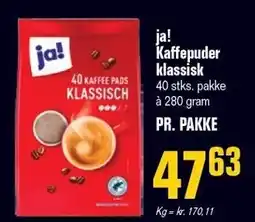 Poetzsch Padborg ja! Kaffepuder klassisk tilbud