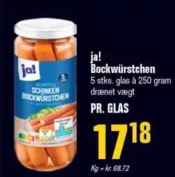 Poetzsch Padborg ja! Bockwürstchen tilbud